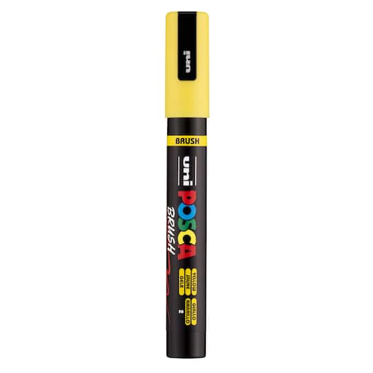 Michaels, uni® POSCA® PC-5BR Water-Based Brush Tip Paint Marker – Category: Brush Pens